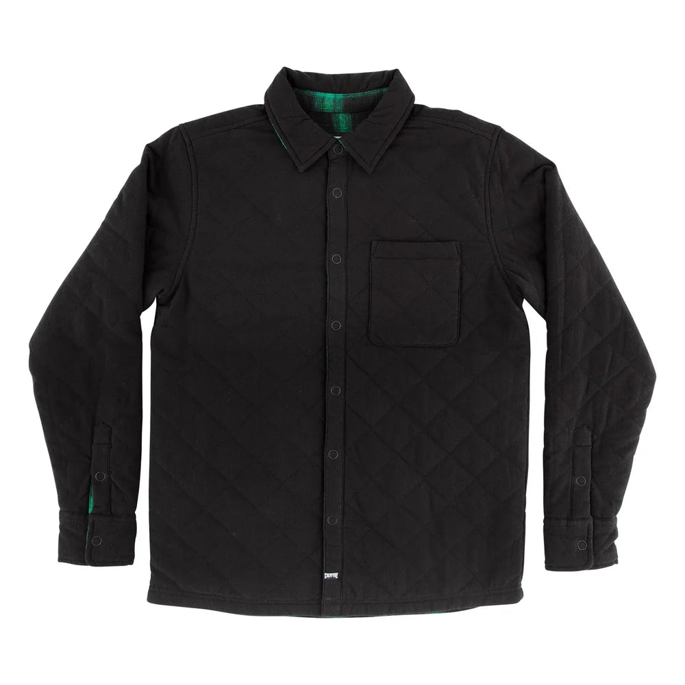 Creature	- Camisa Manga Larga Switch Reversible Top Black/Green