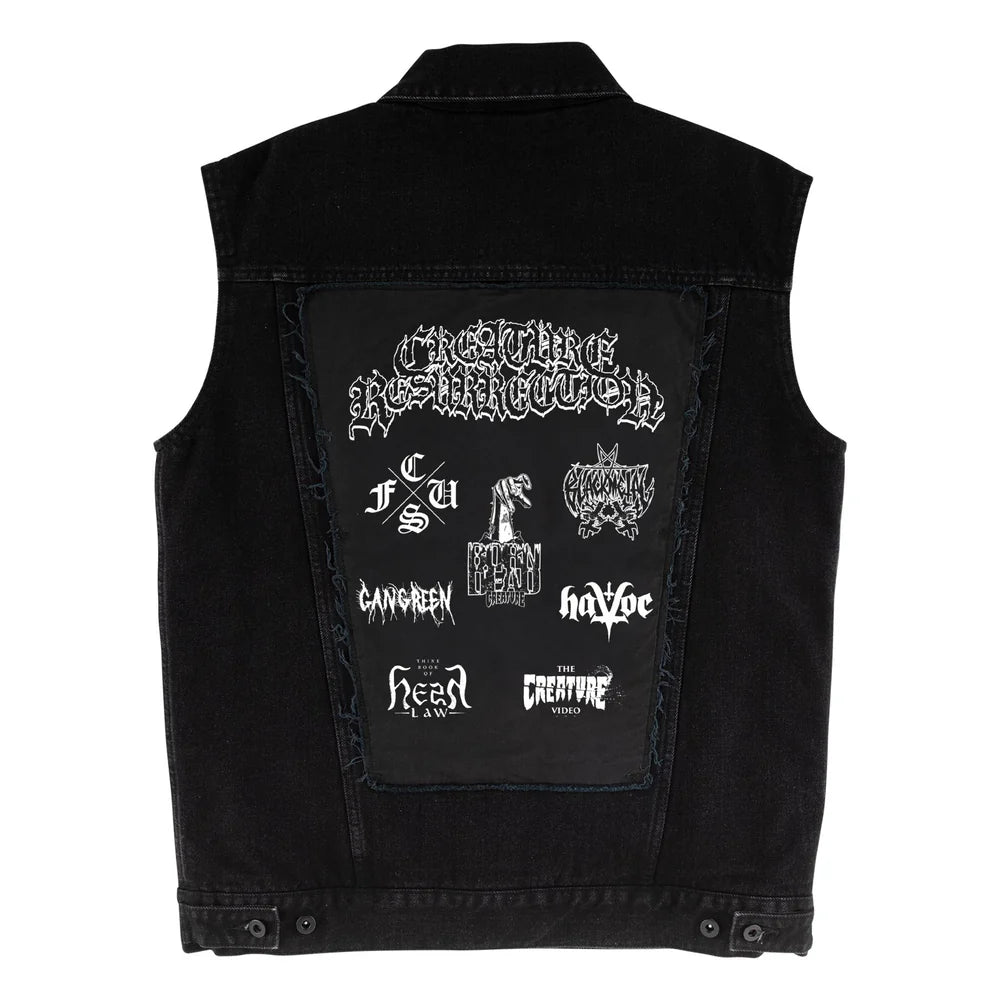 Creature	- Chaqueta Resurrection Vest Top Black