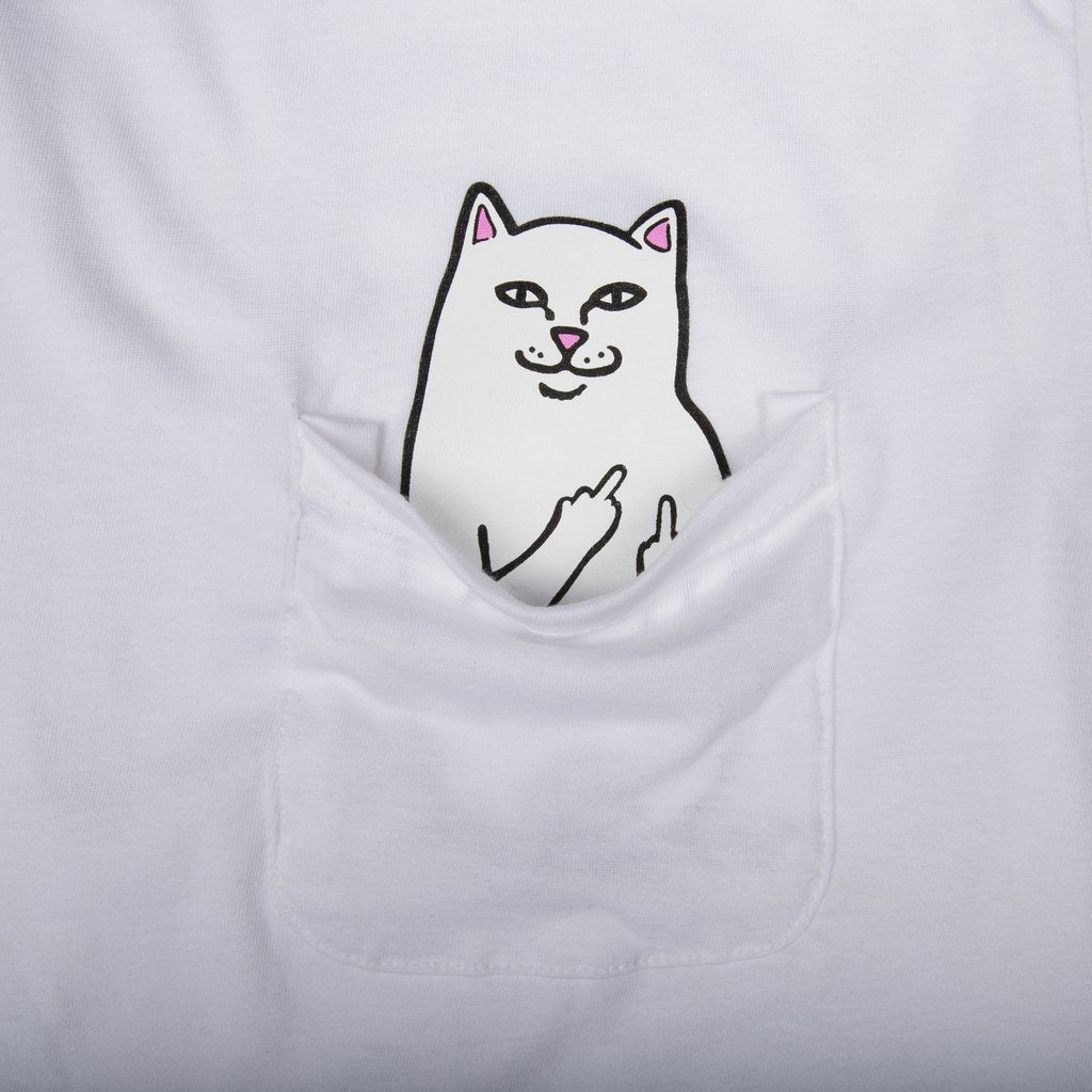 Rip N Dip - Polera Manga Larga Lord Nermal Pocket White - Lo Mejor De Rip n Dip - Solo Por $36990! Compra Ahora En Wallride Skateshop