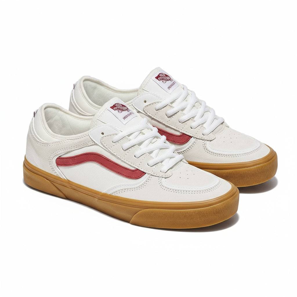 Vans - Skate Rowley Red/White/Gum - Lo Mejor De Vans - Solo Por $84990! Compra Ahora En Wallride Skateshop