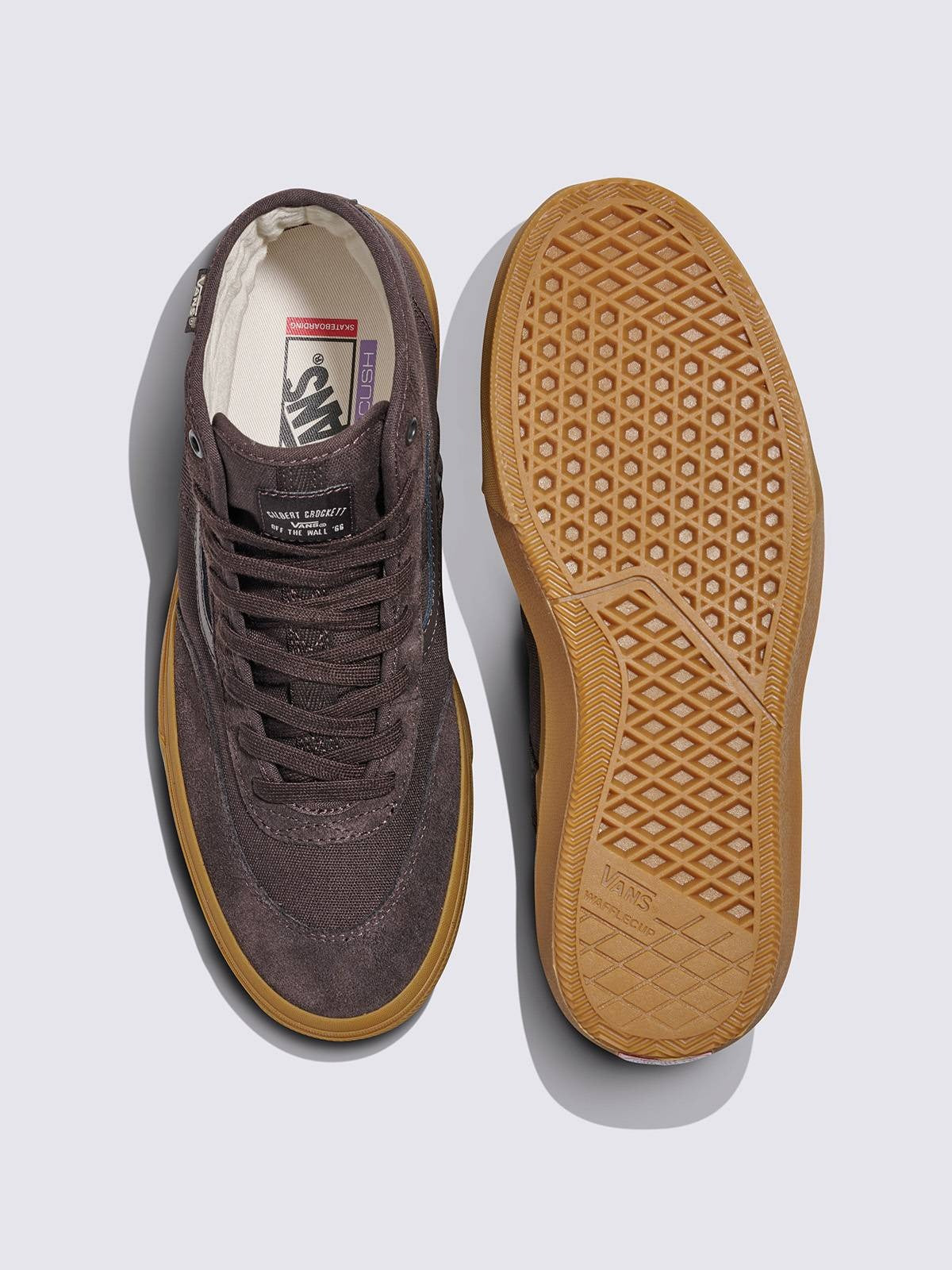 Vans - Skate Crockett High Brown/Gum - Lo Mejor De Vans - Solo Por $79990! Compra Ahora En Wallride Skateshop