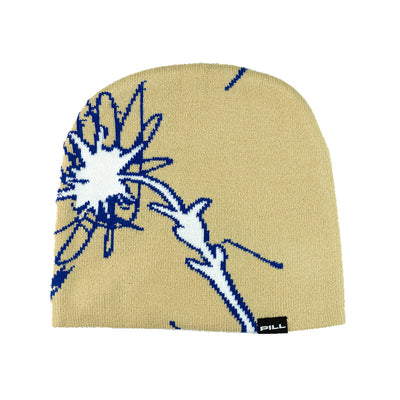 Pill - Gorro Beanie Flower Bone - Lo Mejor De The Pill Company - Solo Por $15990! Compra Ahora En Wallride Skateshop