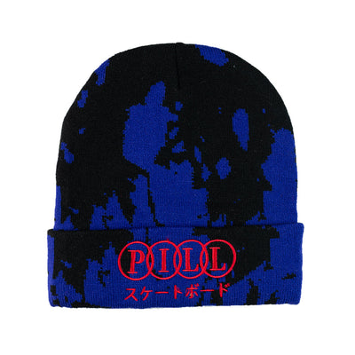 Pill - Gorro Beanie Tokyo Black/Blue - Lo Mejor De The Pill Company - Solo Por $15990! Compra Ahora En Wallride Skateshop