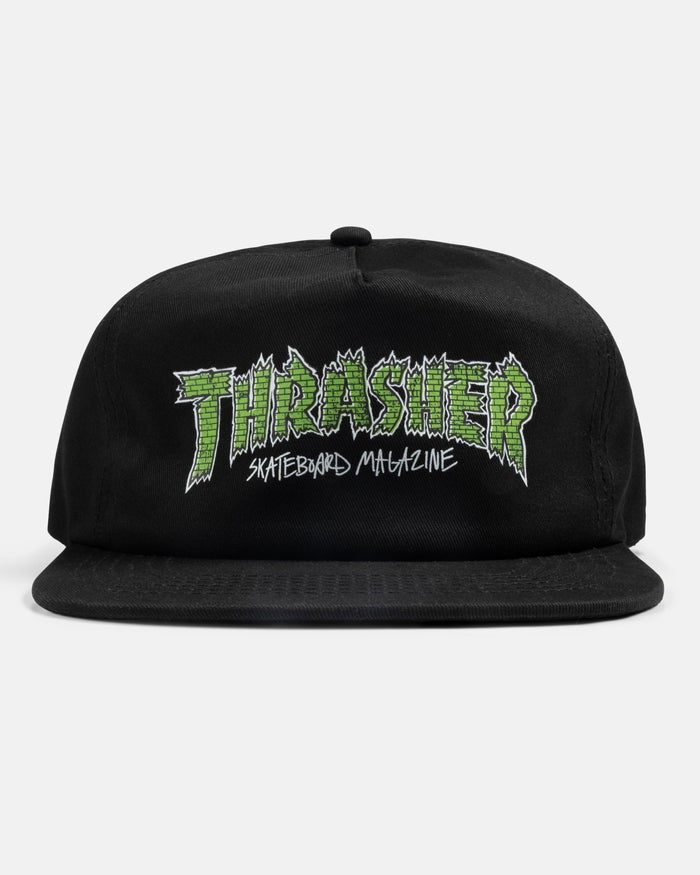 Thrasher - Gorro Snapback Brick Black - Lo Mejor De Thrasher - Solo Por $29990! Compra Ahora En Wallride Skateshop