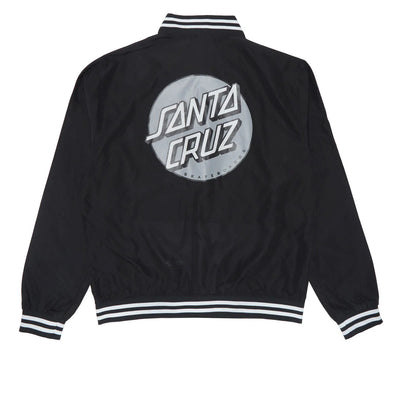 Santa Cruz - Chaqueta Cruz Bond Bomber Regular Black/White Stripe Rib