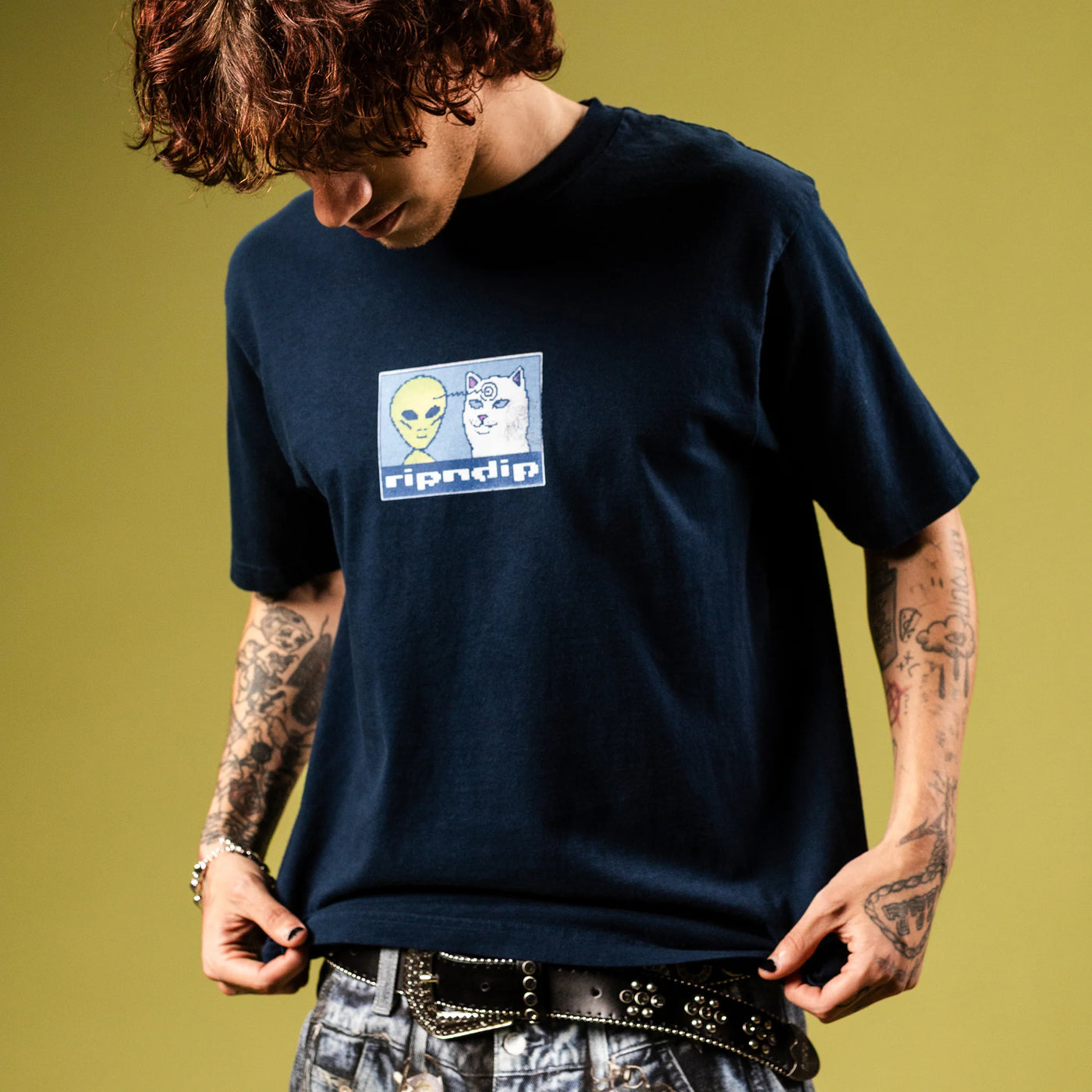 Ripndip - Polera Brain Power Navy