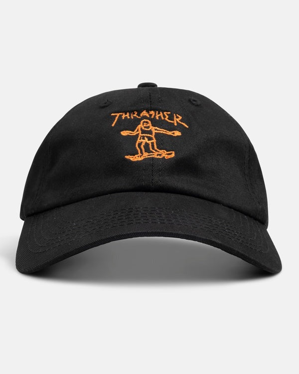 Thrasher - Gorro Snapback Gonz Logo Old Timer Black/Orange