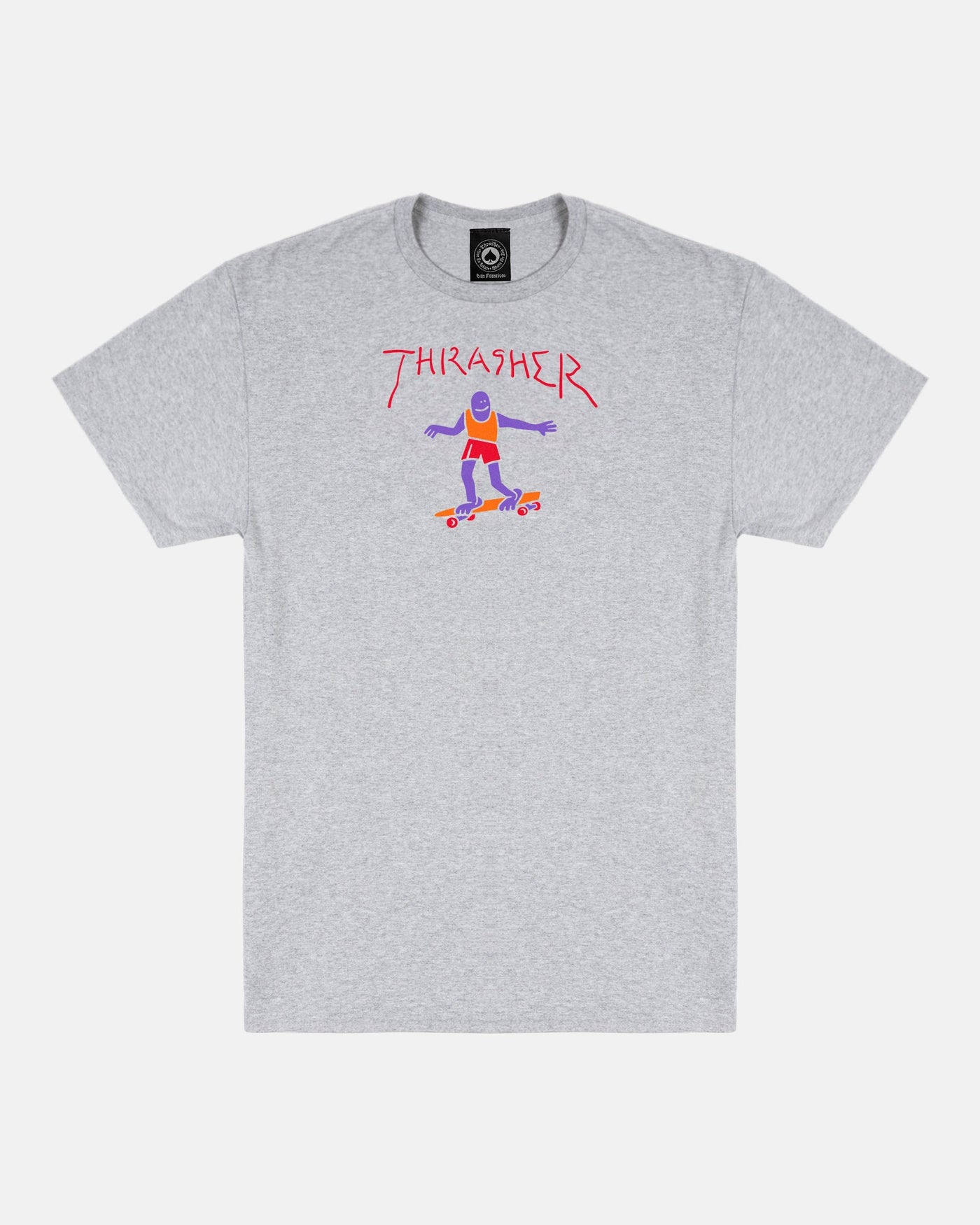 Thrasher - Polera Gonz Fill Ash Grey - Lo Mejor De Thrasher - Solo Por $24990! Compra Ahora En Wallride Skateshop