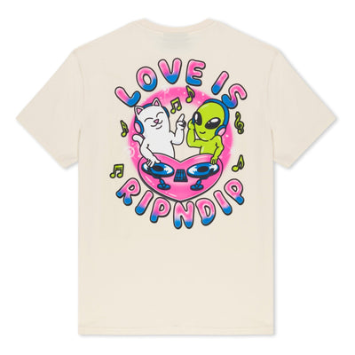 Rip N Dip - Polera Love Is Ripndip Natural - Lo Mejor De Rip n Dip - Solo Por $32990! Compra Ahora En Wallride Skateshop