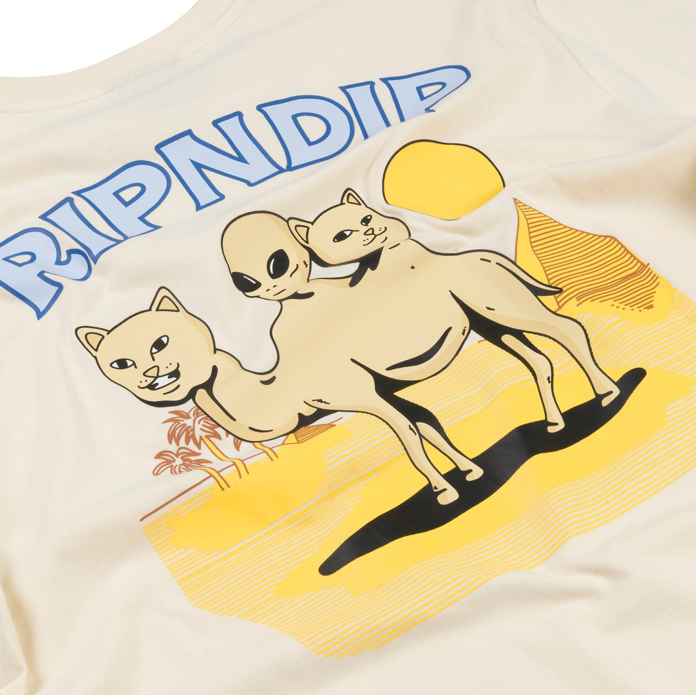 Rip N Dip - Polera Barnum Natural - Lo Mejor De Rip n Dip - Solo Por $32990! Compra Ahora En Wallride Skateshop