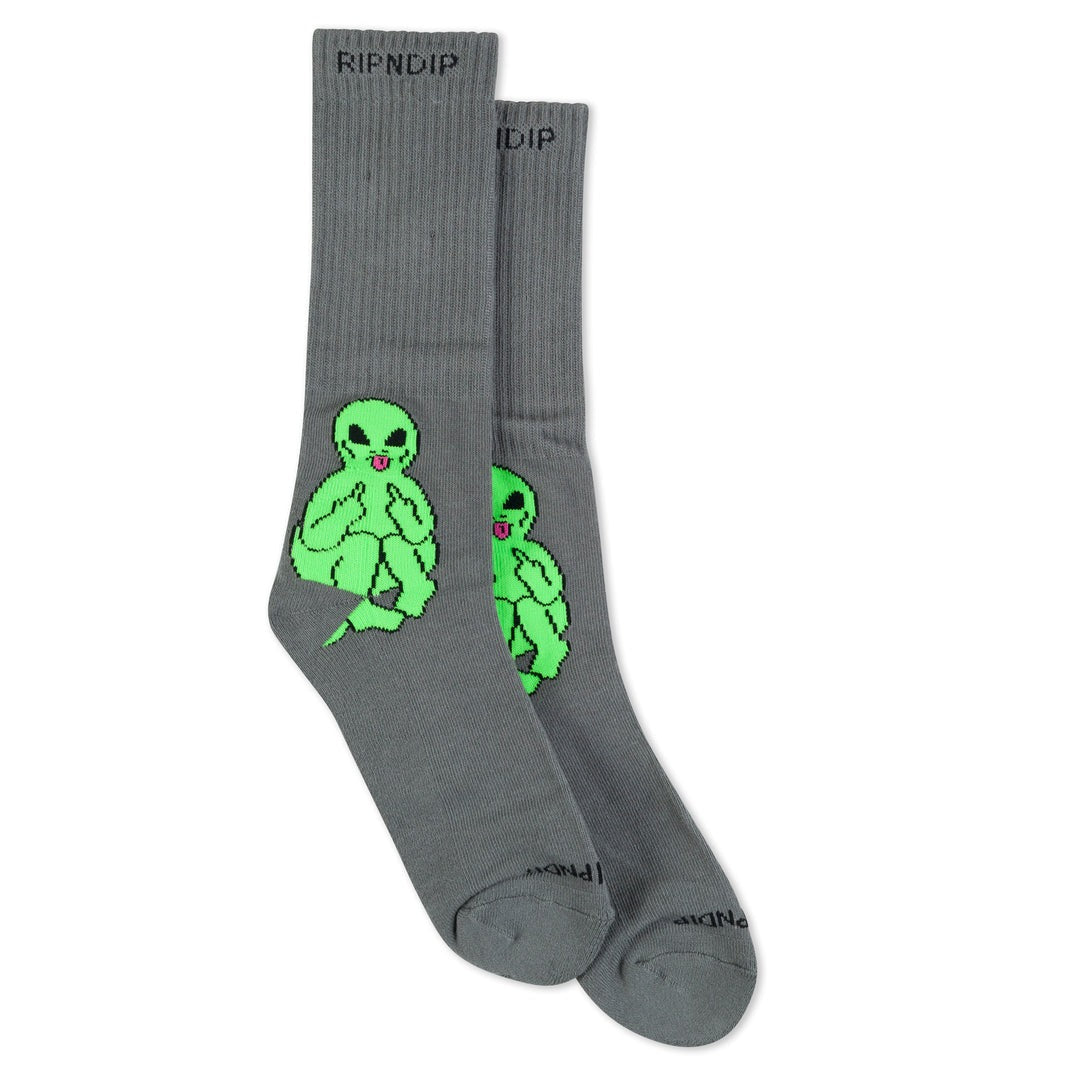 Rip N Dip - Calcetines Lord Alien Charcoal - Lo Mejor De Rip n Dip - Solo Por $12990! Compra Ahora En Wallride Skateshop
