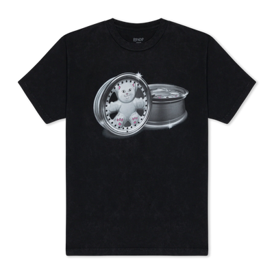 Ripndip - Polera Nerm Wheels Black Vintage Wash