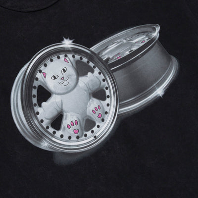 Ripndip - Polera Nerm Wheels Black Vintage Wash