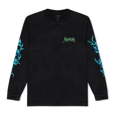 Ripndip - Polera Manga Larga Squabble Up Black Wash