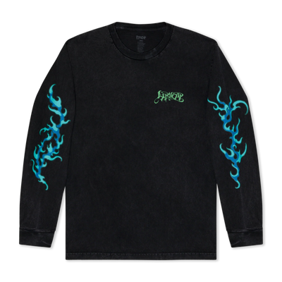 Ripndip - Polera Manga Larga Squabble Up Black Wash