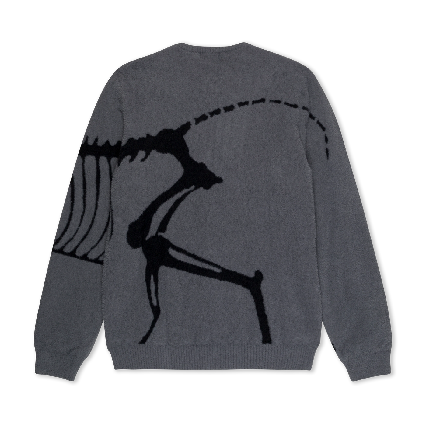 Ripndip - Poleron Chaleco Fossil Mohair Knit Charcoal