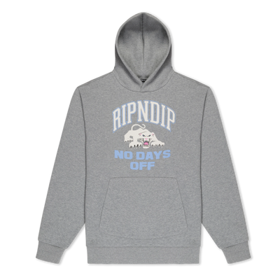 Ripndip - Poleron Canguro White Panther Heather Grey