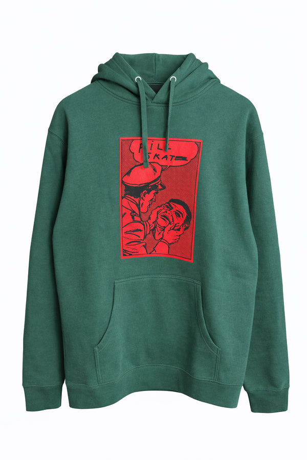 Pill - Poleron Canguro Police Forest Green