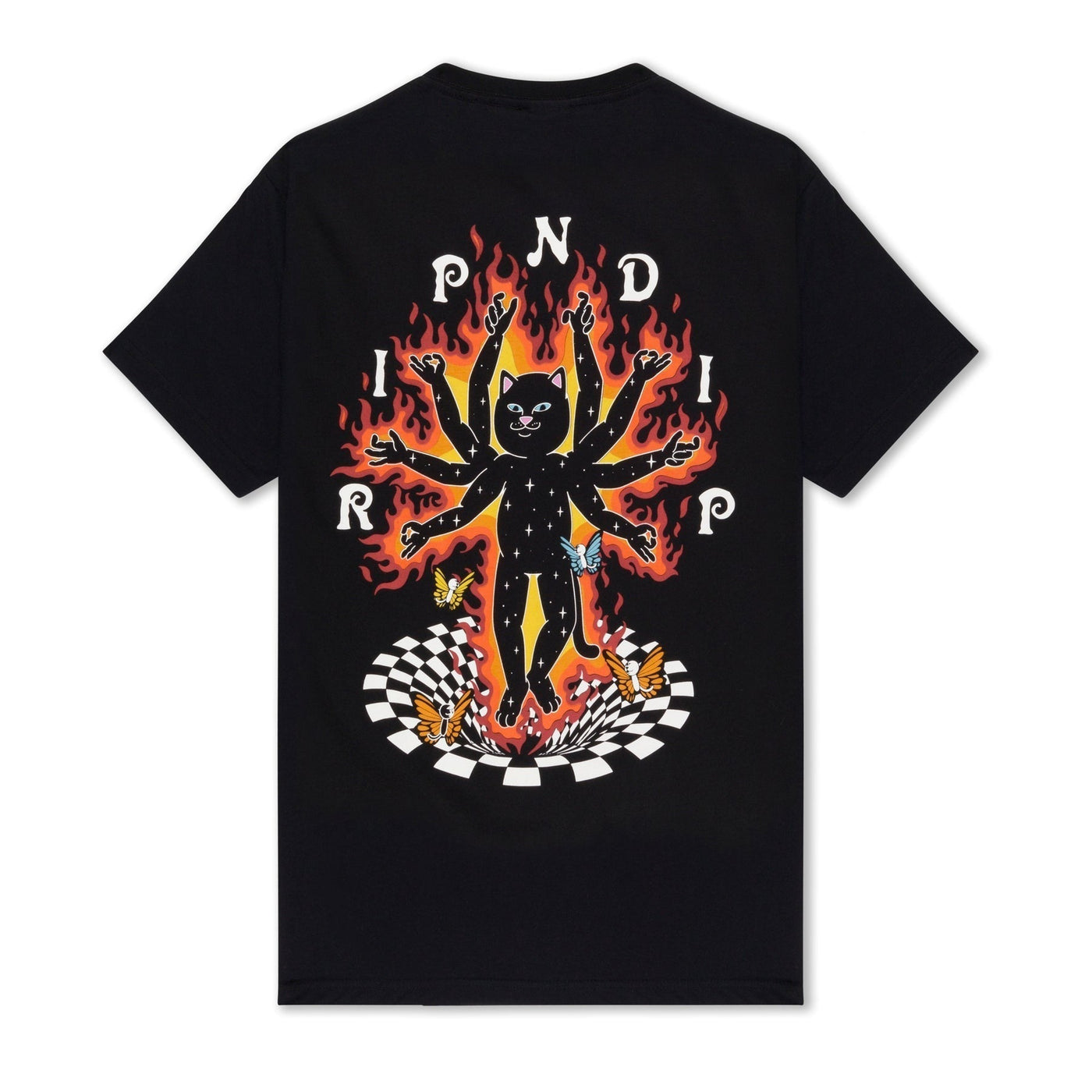 Rip N Dip - Polera Illusion Jerm Black - Lo Mejor De Rip n Dip - Solo Por $32990! Compra Ahora En Wallride Skateshop