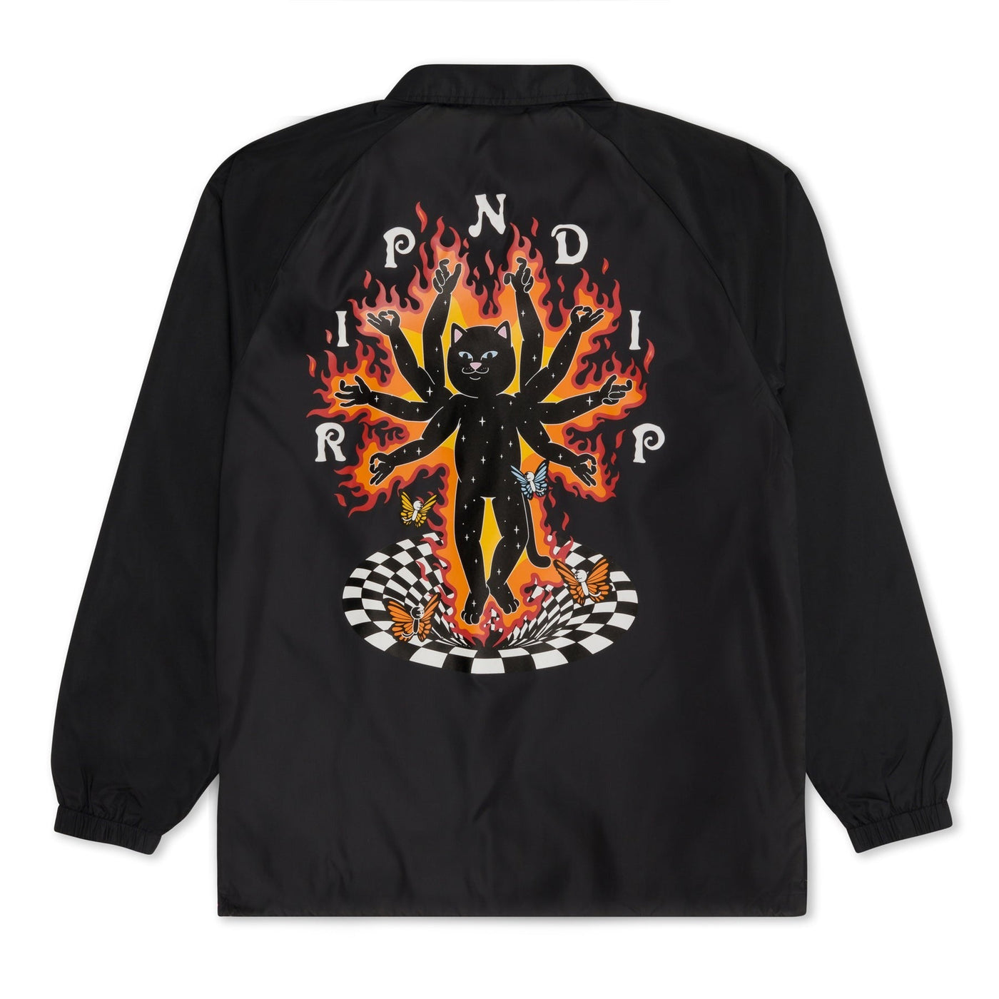 Rip N Dip - Chaqueta Illusion Jerm Coaches Black - Lo Mejor De Rip n Dip - Solo Por $89990! Compra Ahora En Wallride Skateshop