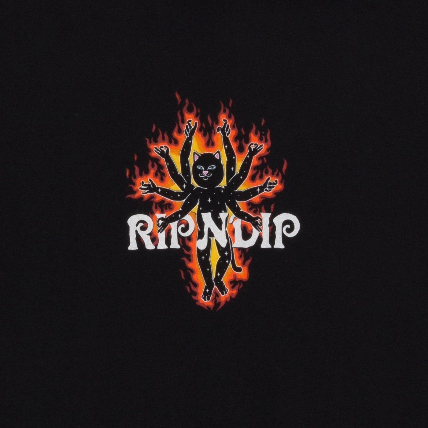 Rip N Dip - Polera Illusion Jerm Black - Lo Mejor De Rip n Dip - Solo Por $32990! Compra Ahora En Wallride Skateshop