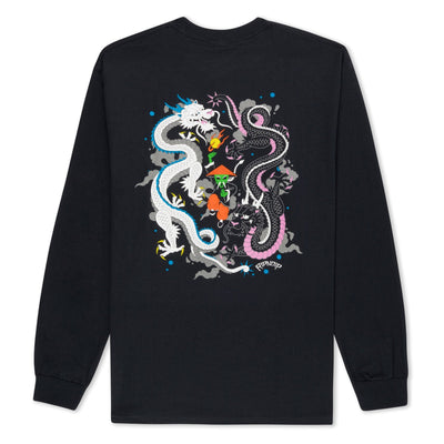 Rip N Dip - Polera Manga Larga Ryu Black - Lo Mejor De Rip n Dip - Solo Por $39990! Compra Ahora En Wallride Skateshop