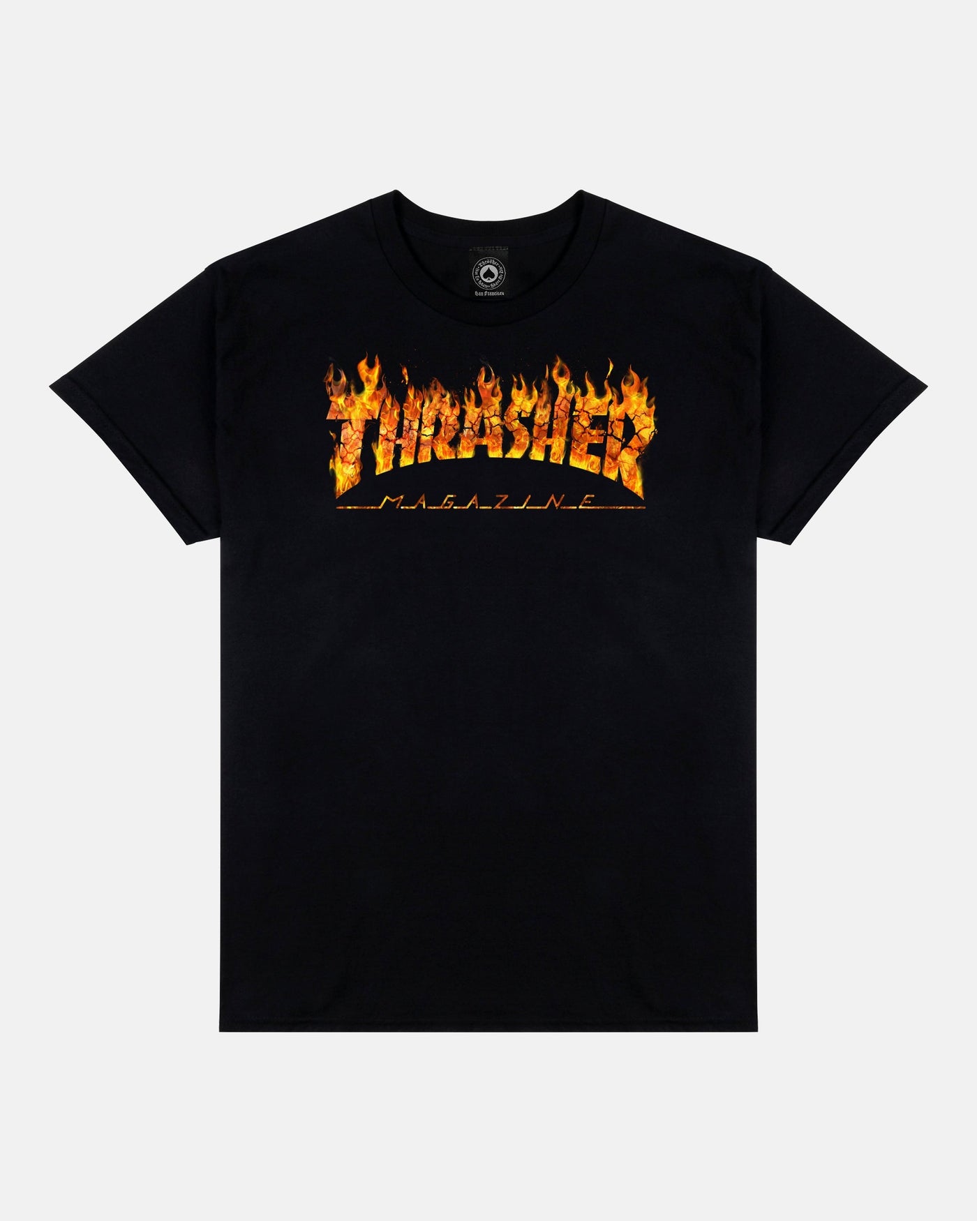 Thrasher - Polera Inferno Black - Lo Mejor De Thrasher - Solo Por $24990! Compra Ahora En Wallride Skateshop