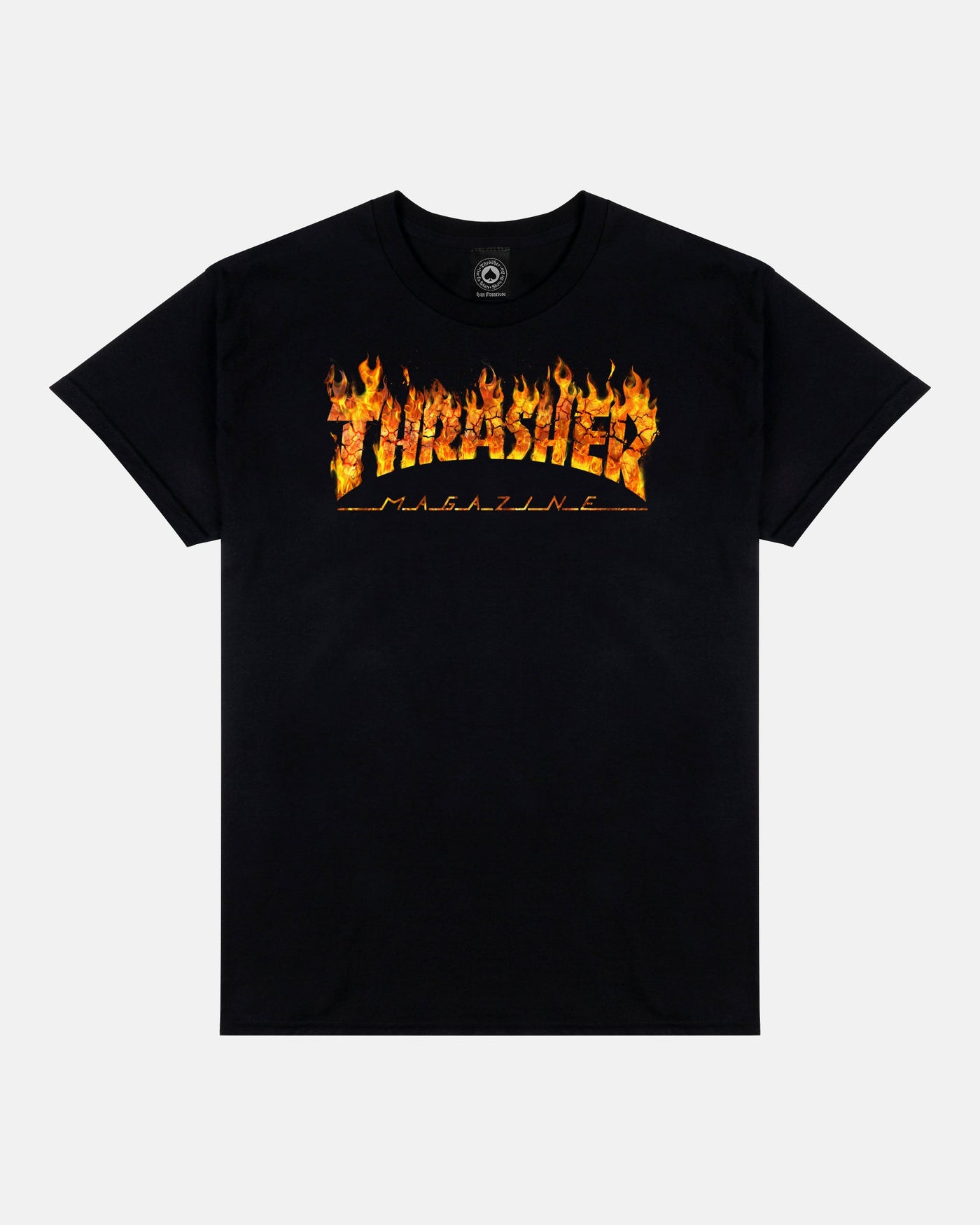 Thrasher - Polera Inferno Black - Lo Mejor De Thrasher - Solo Por $24990! Compra Ahora En Wallride Skateshop