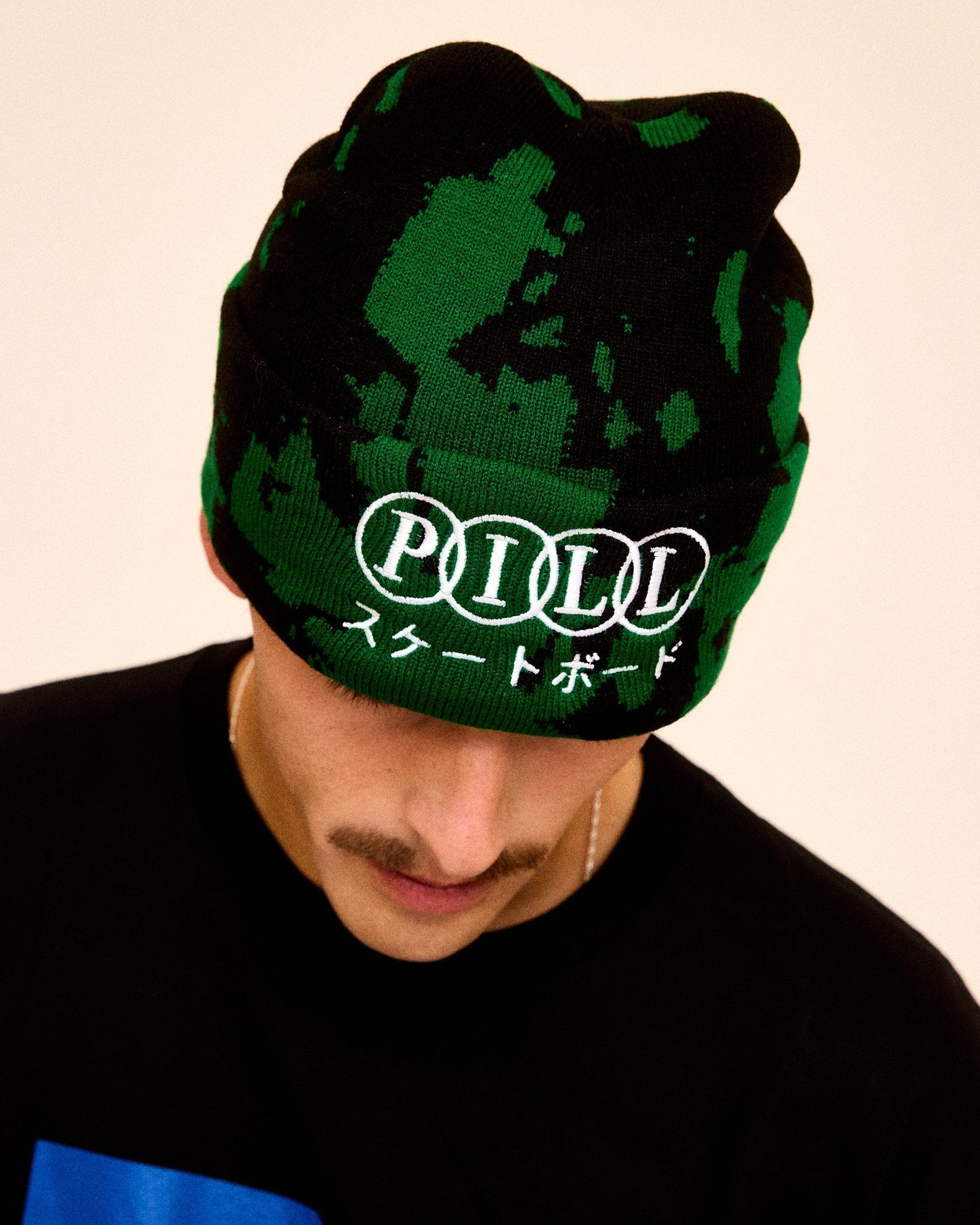 Pill - Gorro Beanie Tokyo Black/Green - Lo Mejor De The Pill Company - Solo Por $15990! Compra Ahora En Wallride Skateshop