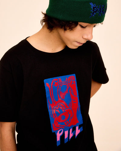 Pill - Polera Magic Rabbit Black - Lo Mejor De The Pill Company - Solo Por $19990! Compra Ahora En Wallride Skateshop