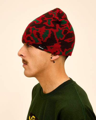 Pill - Gorro Beanie Fugazi Red/Brown - Lo Mejor De The Pill Company - Solo Por $15990! Compra Ahora En Wallride Skateshop