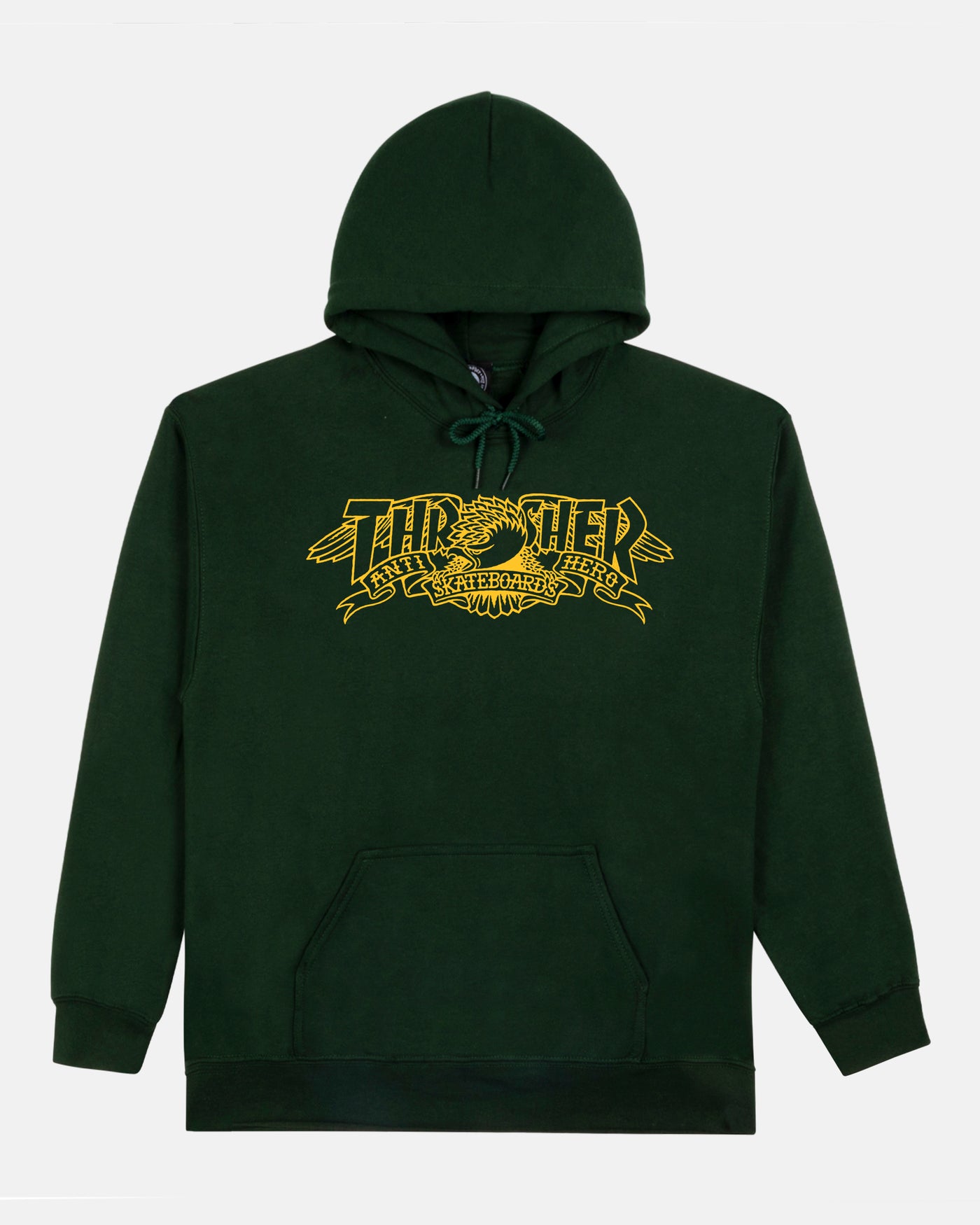 Thrasher - Poleron Canguro Mag Banner Forest Green - Lo Mejor De Thrasher - Solo Por $59990! Compra Ahora En Wallride Skateshop