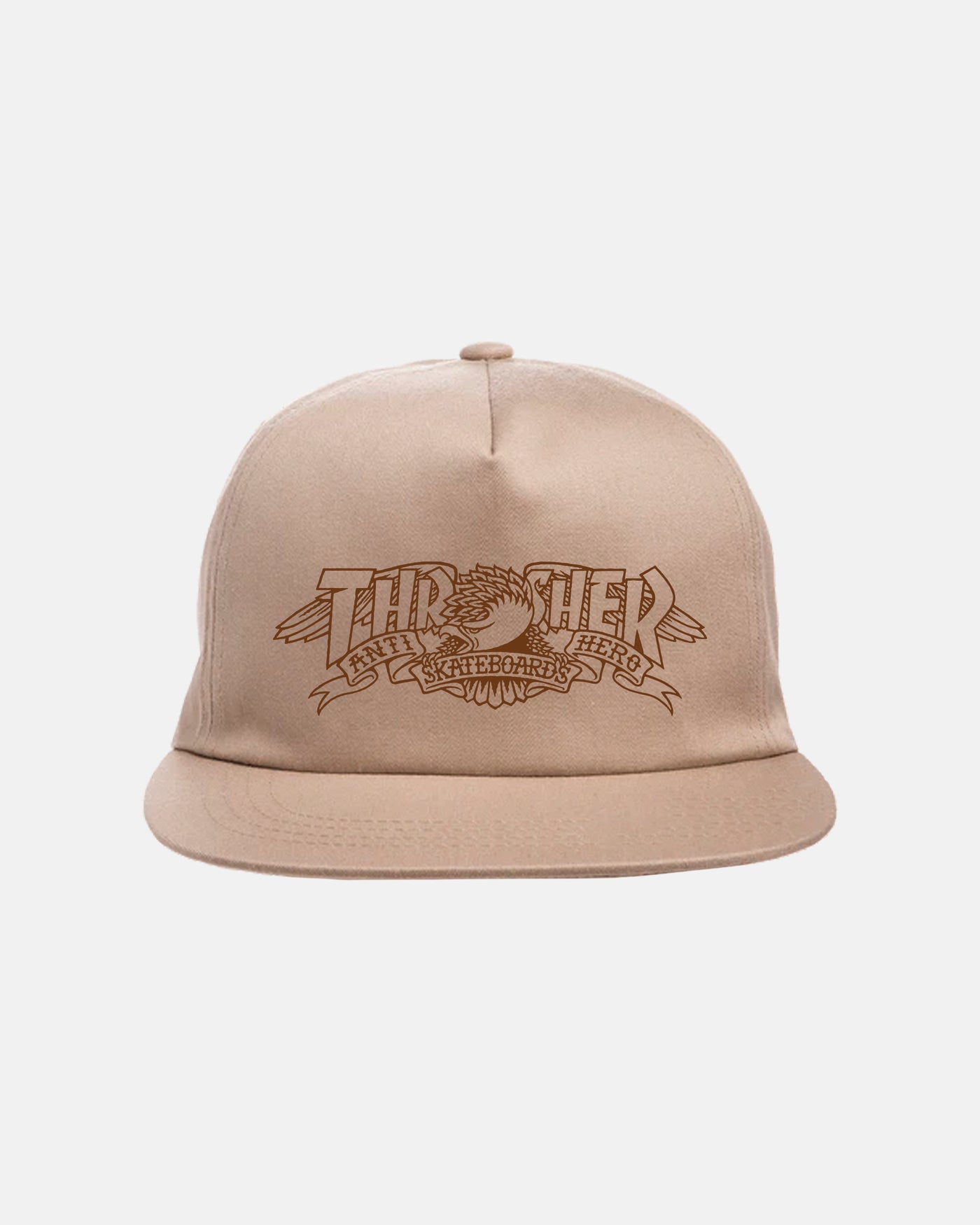 Thrasher - Snapback Mag Banner Khaki - Lo Mejor De Thrasher - Solo Por $29990! Compra Ahora En Wallride Skateshop