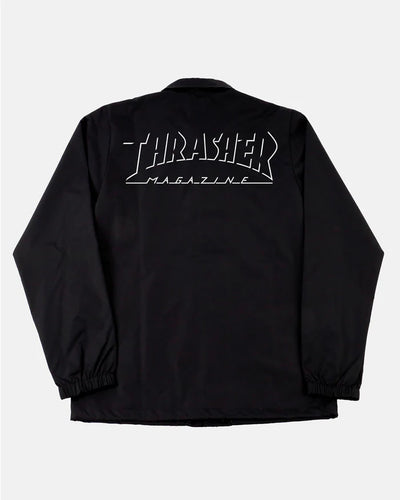 Thrasher - Chaqueta Shadow Mag Logo Coach Black/Black