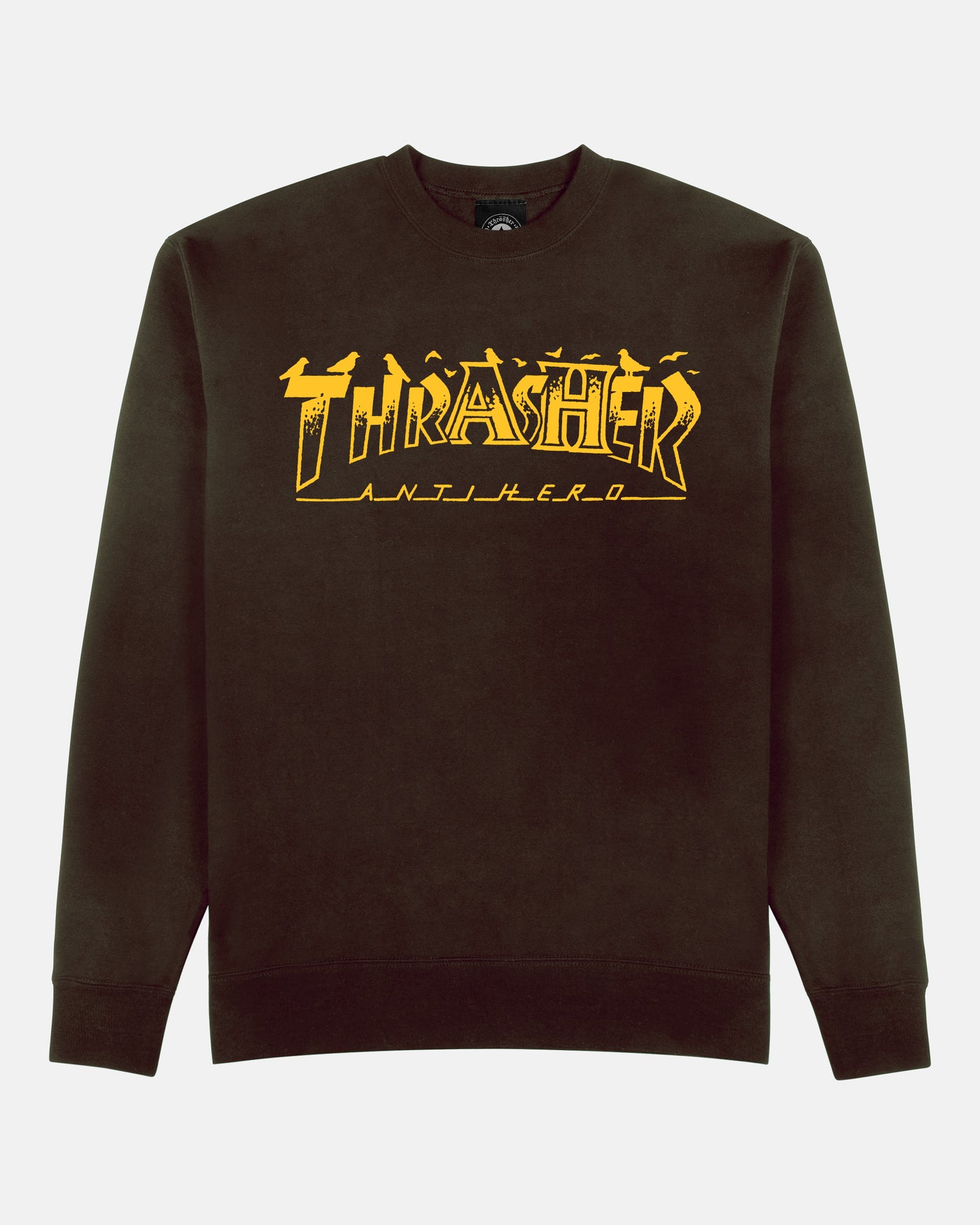 Thrasher - Poleron Polo Pigeon Mag Dark Chocolate - Lo Mejor De Thrasher - Solo Por $44990! Compra Ahora En Wallride Skateshop