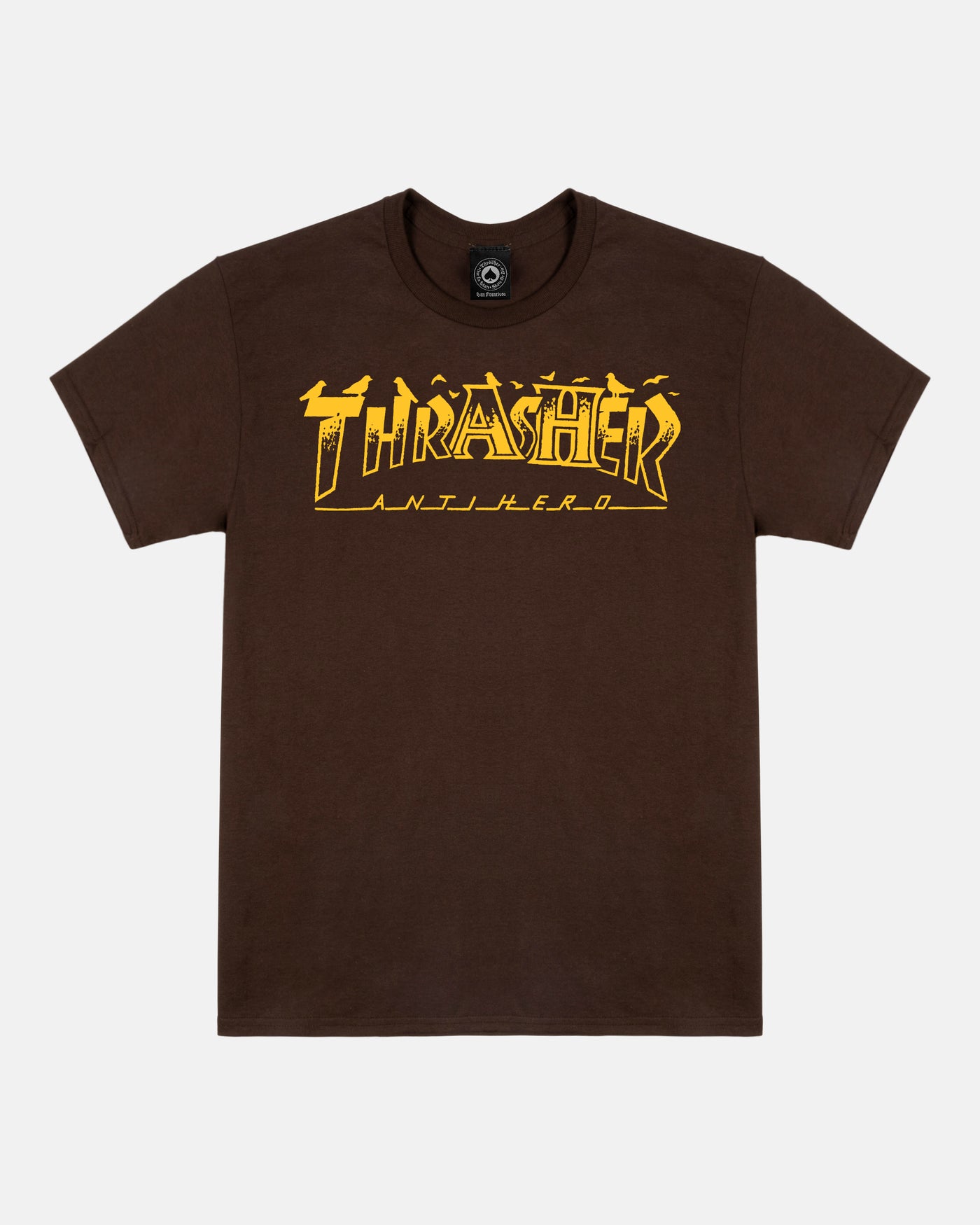 Thrasher - Polera Pigeon Mag Dark Chocolate - Lo Mejor De Thrasher - Solo Por $24990! Compra Ahora En Wallride Skateshop