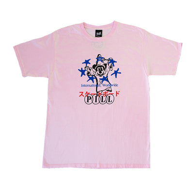 Pill - Polera International Worldwide Light Pink - Lo Mejor De The Pill Company - Solo Por $19990! Compra Ahora En Wallride Skateshop