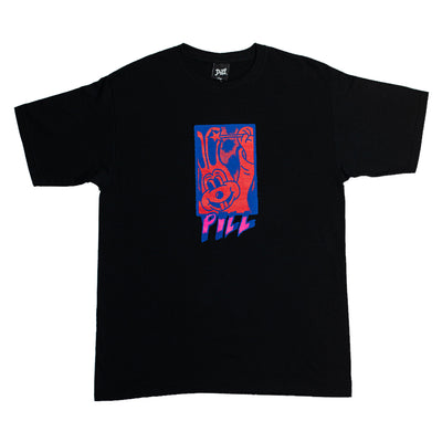 Pill - Polera Magic Rabbit Black - Lo Mejor De The Pill Company - Solo Por $19990! Compra Ahora En Wallride Skateshop