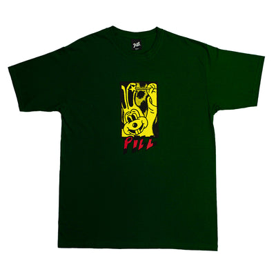 Pill - Polera Magic Rabbit Forest Green - Lo Mejor De The Pill Company - Solo Por $19990! Compra Ahora En Wallride Skateshop