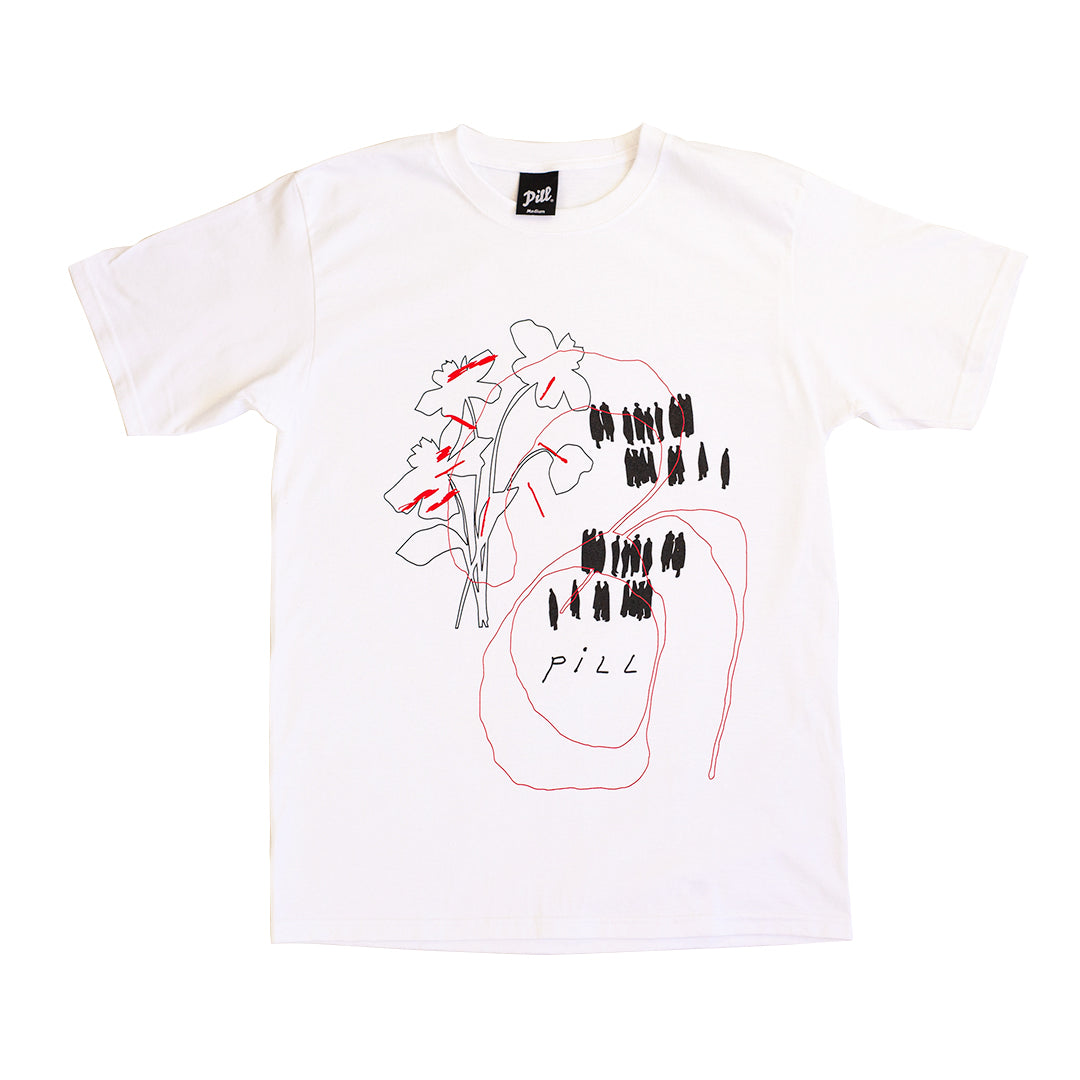 Pill - Polera Dead Flowers White - Lo Mejor De The Pill Company - Solo Por $19990! Compra Ahora En Wallride Skateshop