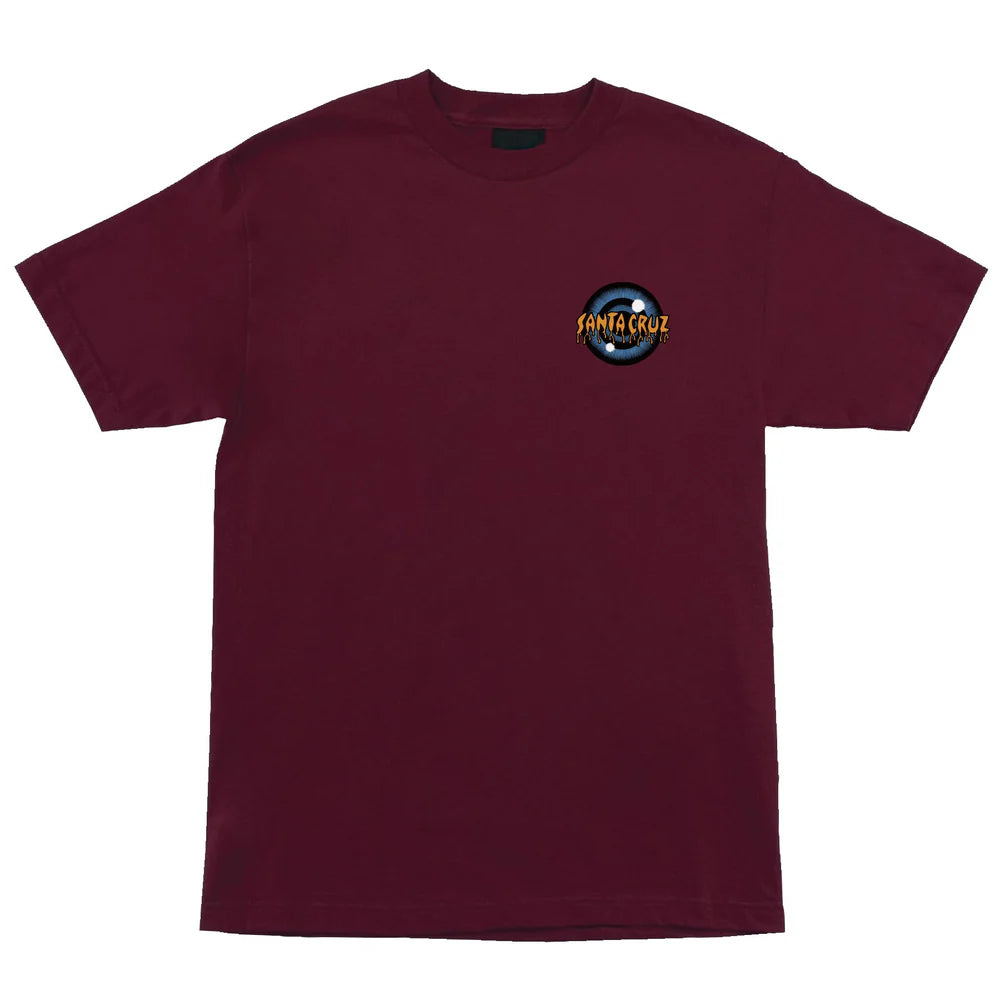 Santa Cruz - Polera Roskopp Iris Maroon