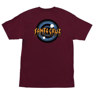 Santa Cruz - Polera Roskopp Iris Maroon