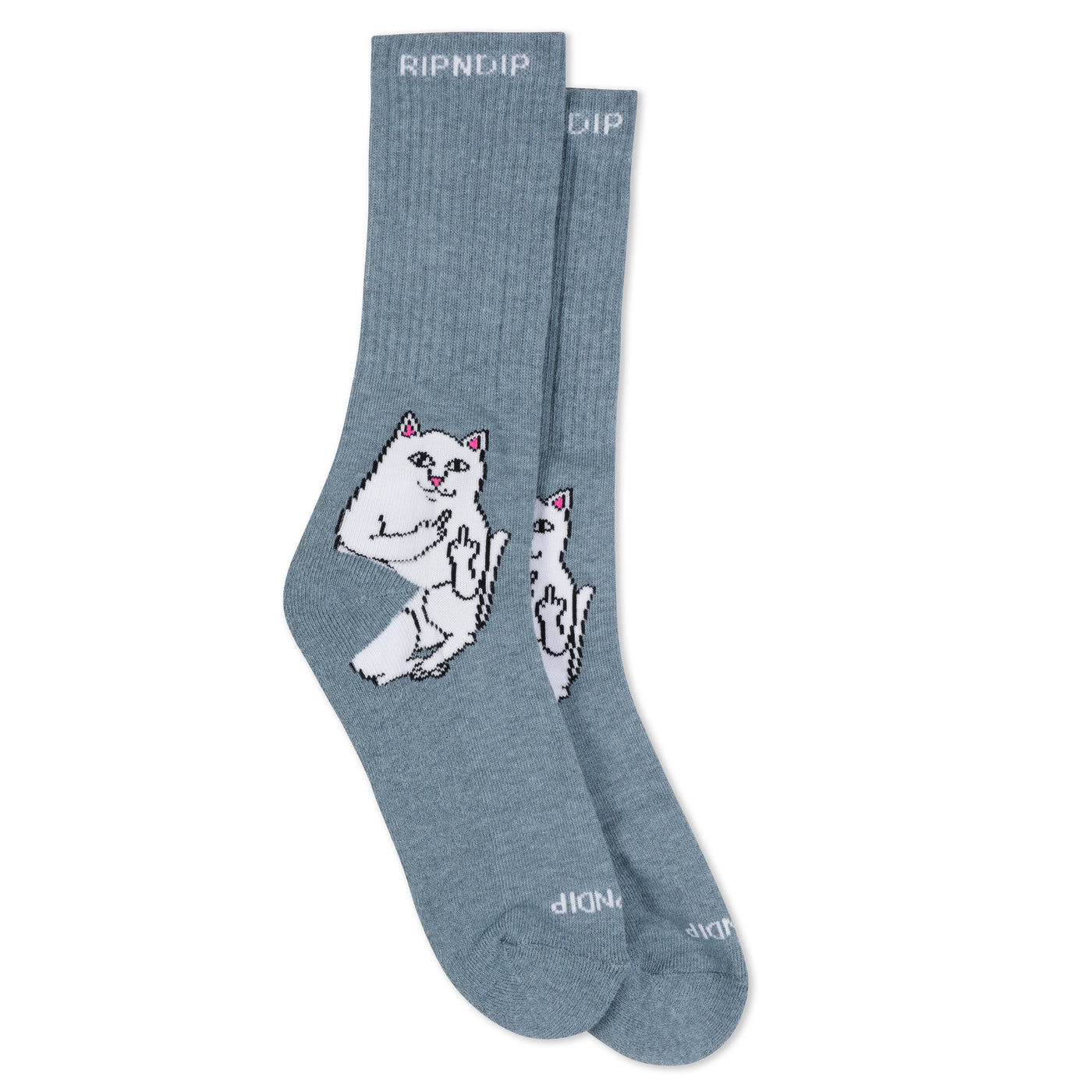 Ripndip - Calcetines Lord Nermal Charcoal Heather