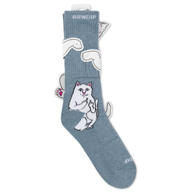 Ripndip - Calcetines Lord Nermal Charcoal Heather