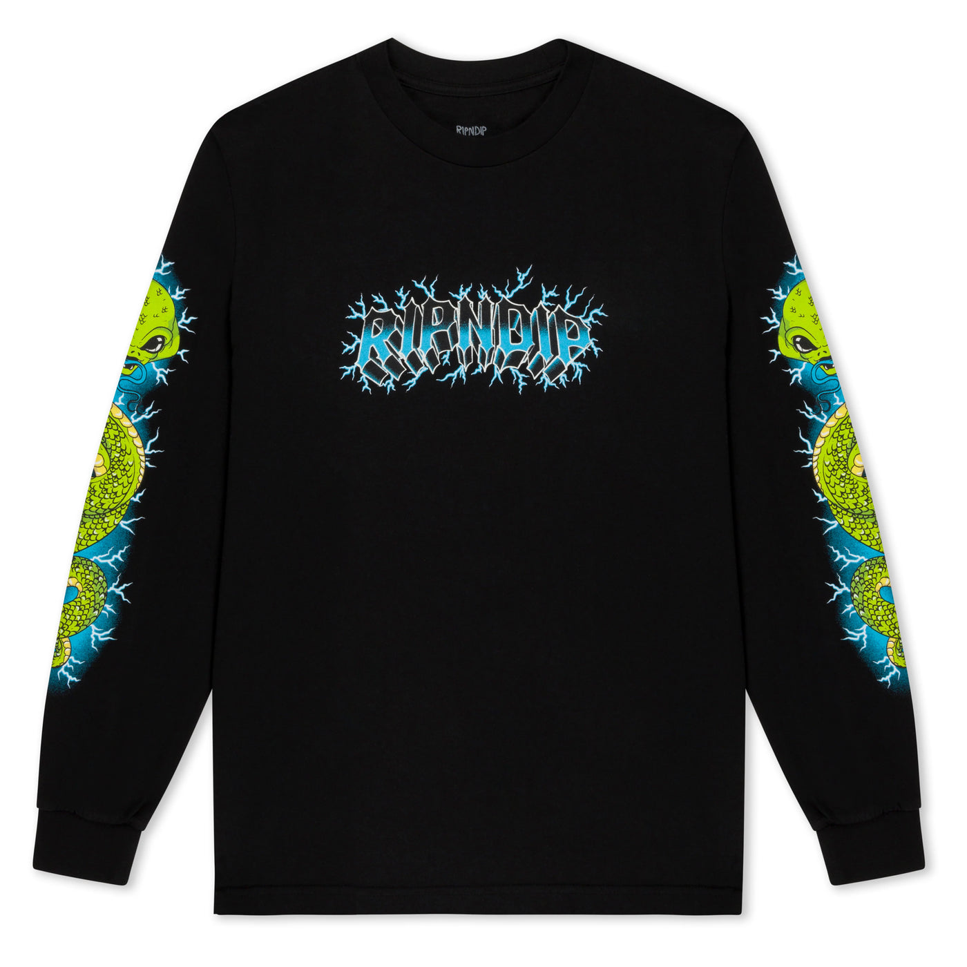 Ripndip - Polera Skull and Bones Long Sleeve Black