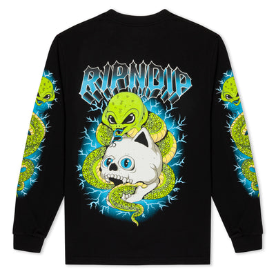 Ripndip - Polera Skull and Bones Long Sleeve Black