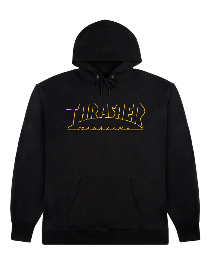 Thrasher - Poleron Canguro Shadow Mag Logo Black