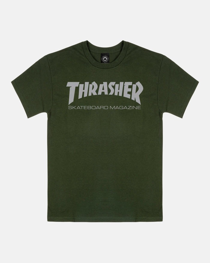 Thrasher - Polera Skate Mag Green/Grey - Lo Mejor De Thrasher - Solo Por $24990! Compra Ahora En Wallride Skateshop