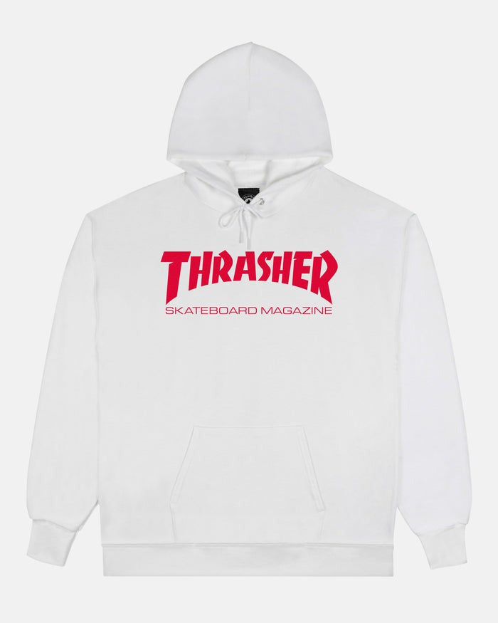 Thrasher - Poleron Canguro Skate Mag White/Red - Lo Mejor De Thrasher - Solo Por $59990! Compra Ahora En Wallride Skateshop