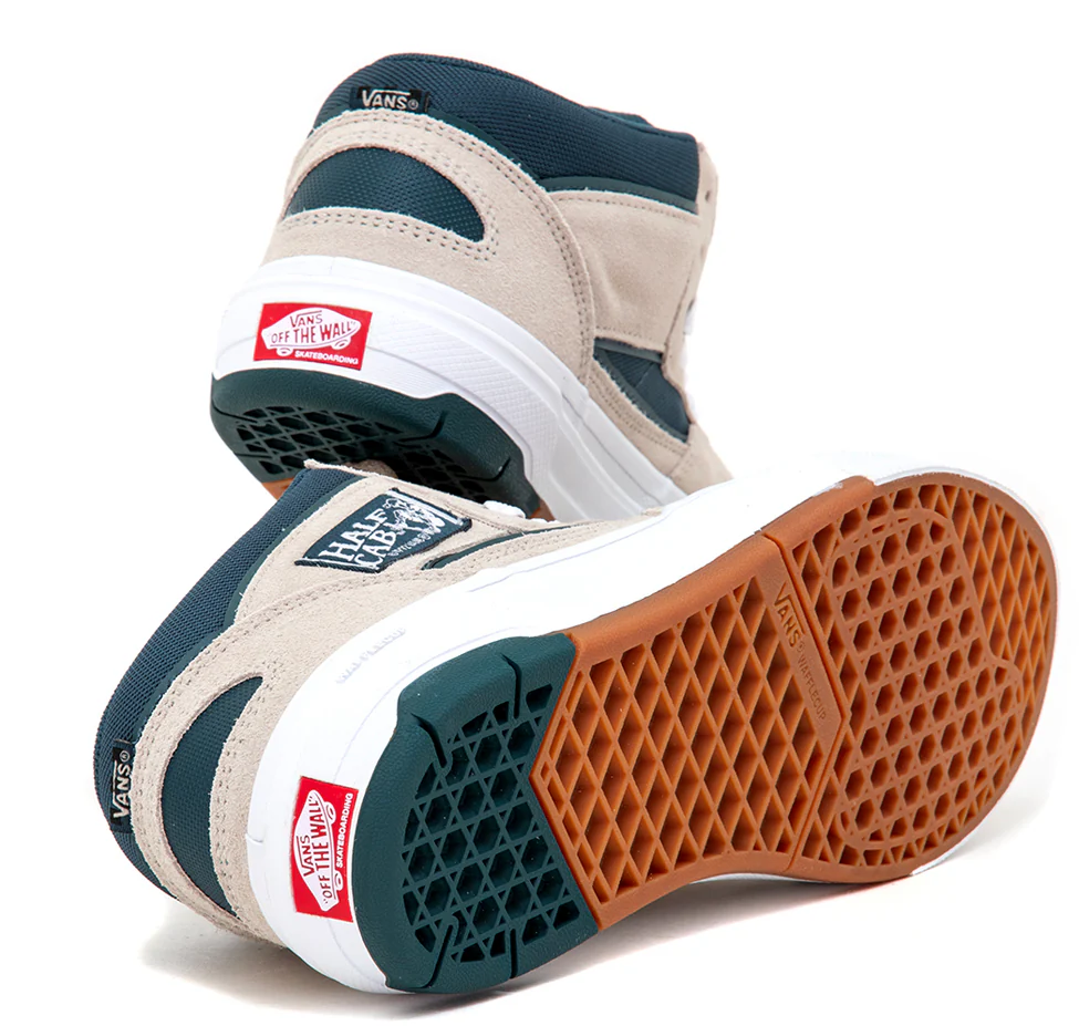 Vans - Zapatillas Skate Half Cab Wafflecup Oatmeal/Deep Teal